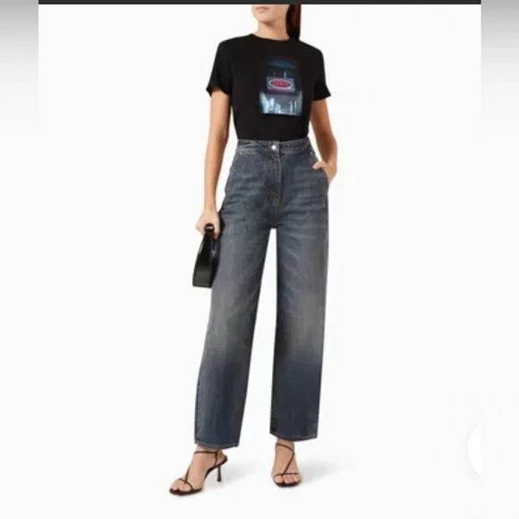 Armani Exchange Ophelia Graphic T-Shirt | Size L - Picture 3 of 6